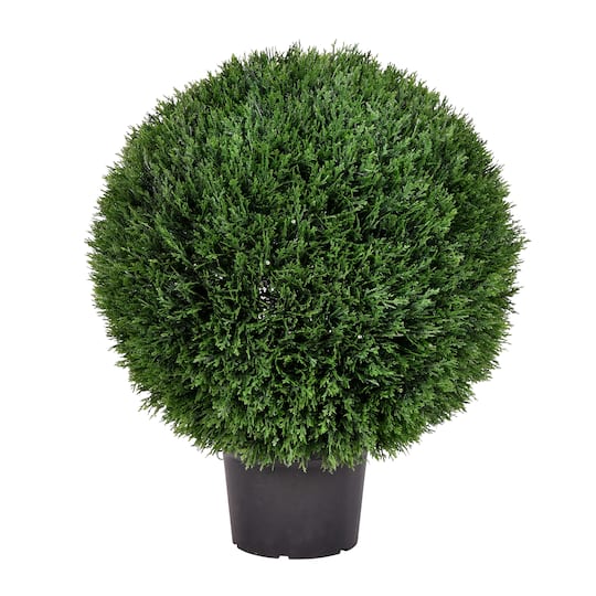 2Ft Potted Green Cedar Ball By Vickerman | 2 ft | Michaels®